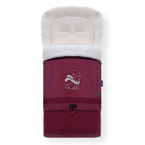 Конверт зимний меховой Nuovita Alaska Bianco Bordo/Бордовый (Nuovita, NUO-ALAB_2490)